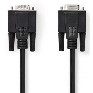 NEDIS CCGB59000BK20 2m Siyah VGA Erkek/VGA Erkek Kablosu