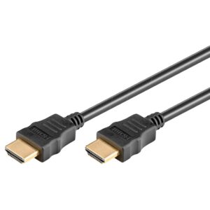 GOOBAY 41084 Siyah 2m HDMI-A Erkek/HDMI-A Erkek Kablo