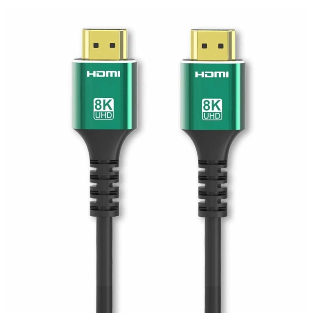 JASPER 39494 3m Ethernetli HDMI-A Erkek/HDMI-A Erkek Kablo 8K Siyah/Yeşil