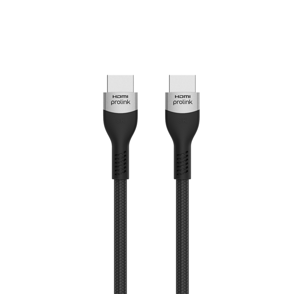 HDMI Kablo - A Erkek/HDMI A Erkek 3m 8K PROLINK PF331A-0300 Siyah/Gri