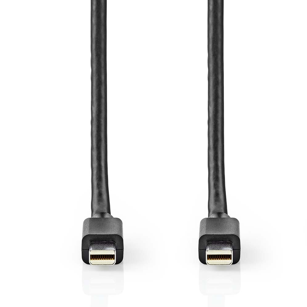 Kablo Mini DisplayPort Erkek/Mini DisplayPort Erkek 2m NEDIS CCGP37504BK20