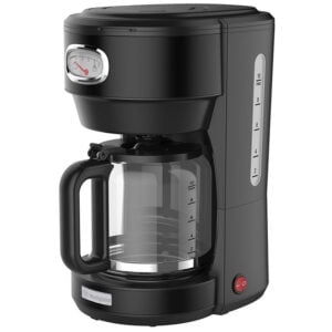 WESTINGHOUSE Retro Serisi WKCMR62BK Siyah Filtre Kahve Makinesi