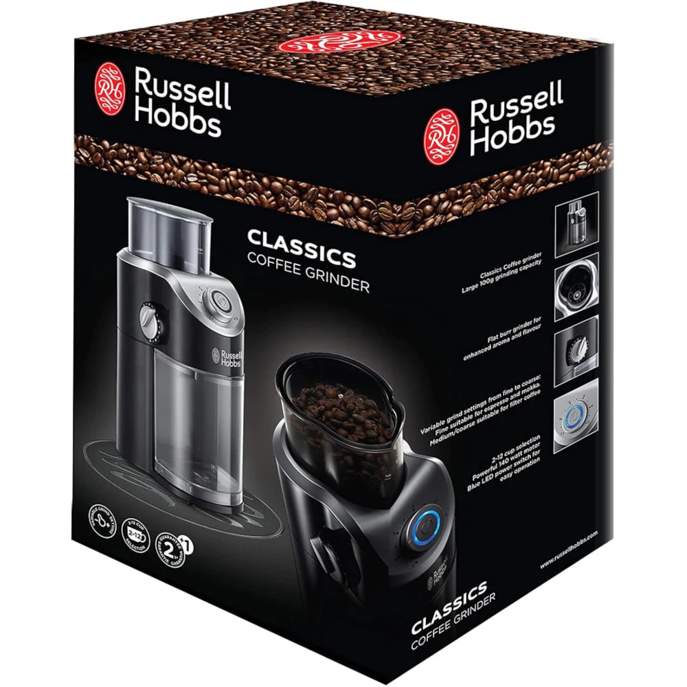 Russell Hobbs Classics 23120 Kahve Değirmeni Siyah