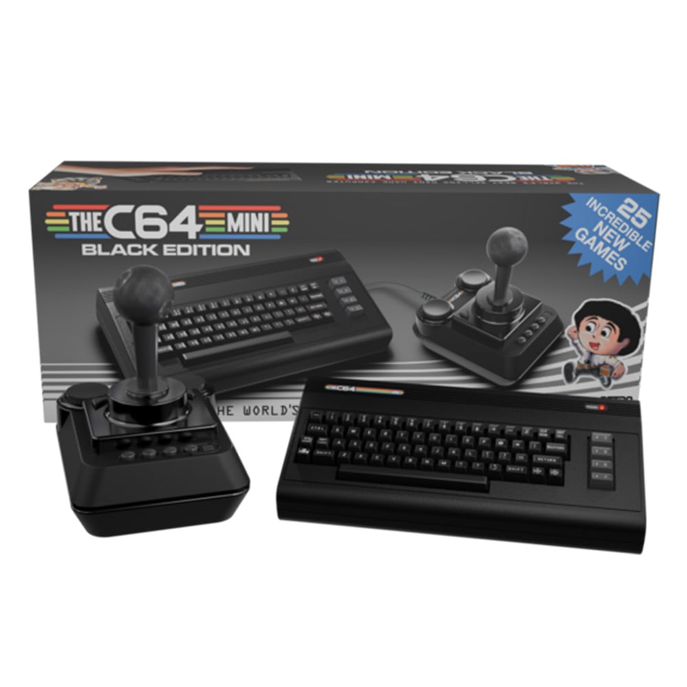 Retro Console RETRO GAMES The C64 Mini Siyah Edisyonu