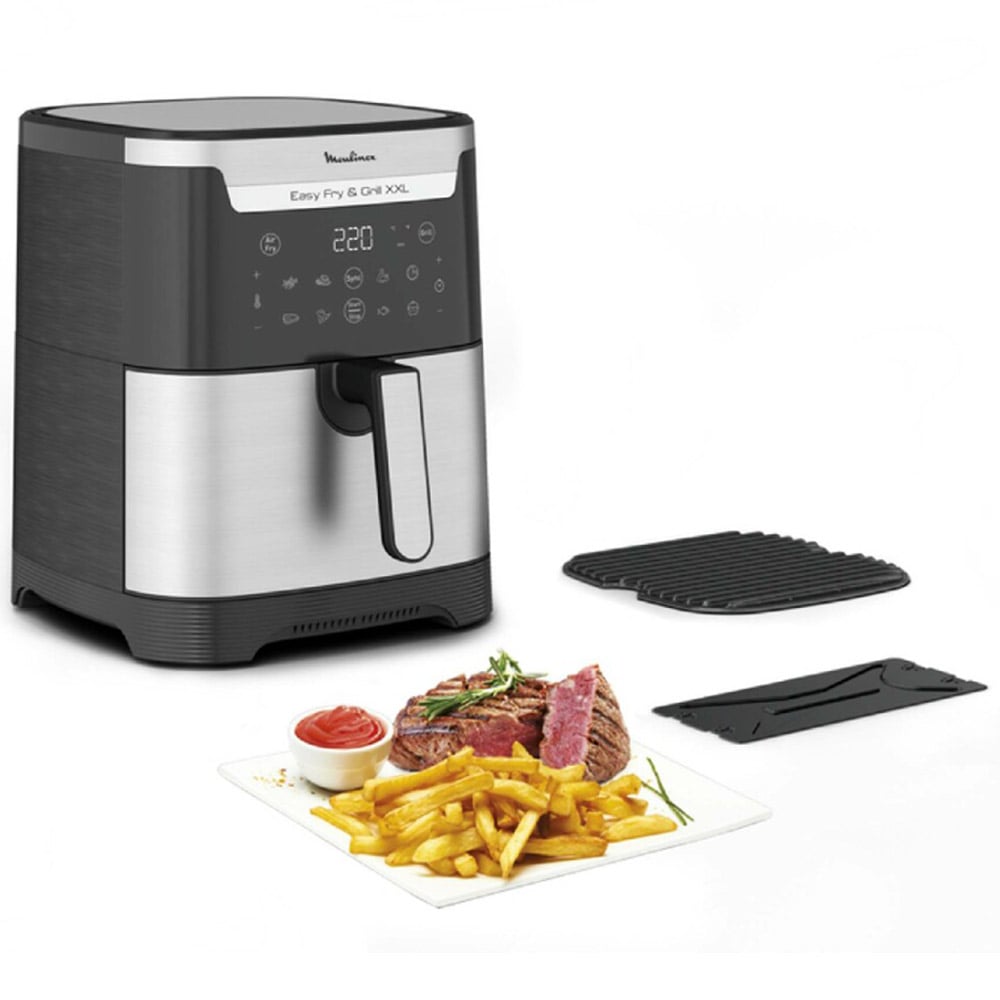 Air Fryer MOULINEX Easy Fry & Grill XXL EZ801D10 black/silver