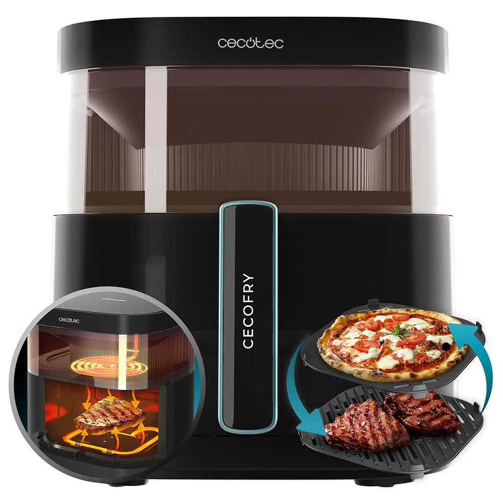 Air Fryer CECOTEC Cecofry DuoHeat 6000 03292 black
