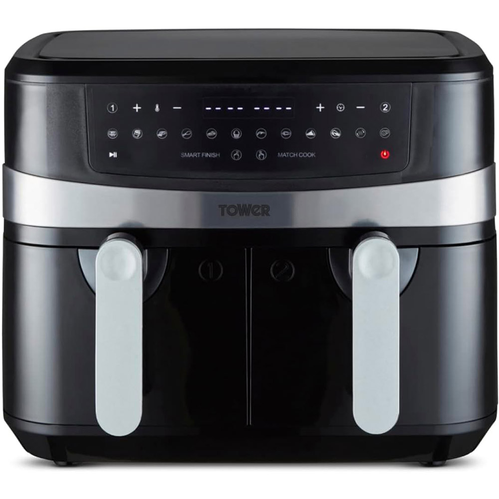 Air fryer TOWER Vortx Dual Basket 9L T17088 black