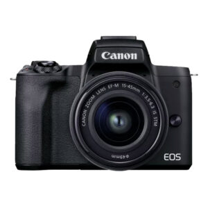 Canon Mirrorless EOS M50 Mark II 15-45mm Vlogger Kiti Siyah Dijital Kamera