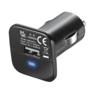Car Charger USB-A MINWA MW3395-1 siyah