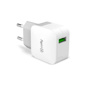 Celly Turbo TCUSBTURBO Beyaz USB Duvar Şarj Cihazı
