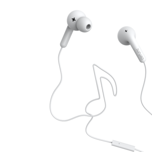 DEFUNC Go Music D0132 Beyaz Mikrofonlu Kulaklık