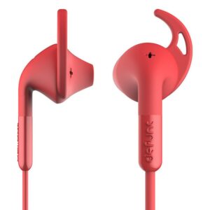 DEFUNC Sport Stereo Kulaklıklar Mikrofonlu D0023 Kırmızı