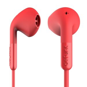 DEFUNC Stereo Hibrit Mikrofonlu Kulaklık D0043 Kırmızı