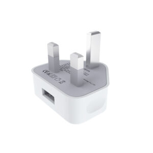 DEVIA 120EA1590001 Beyaz USB-A Duvar Şarj Cihazı ve Lightning Kablosu