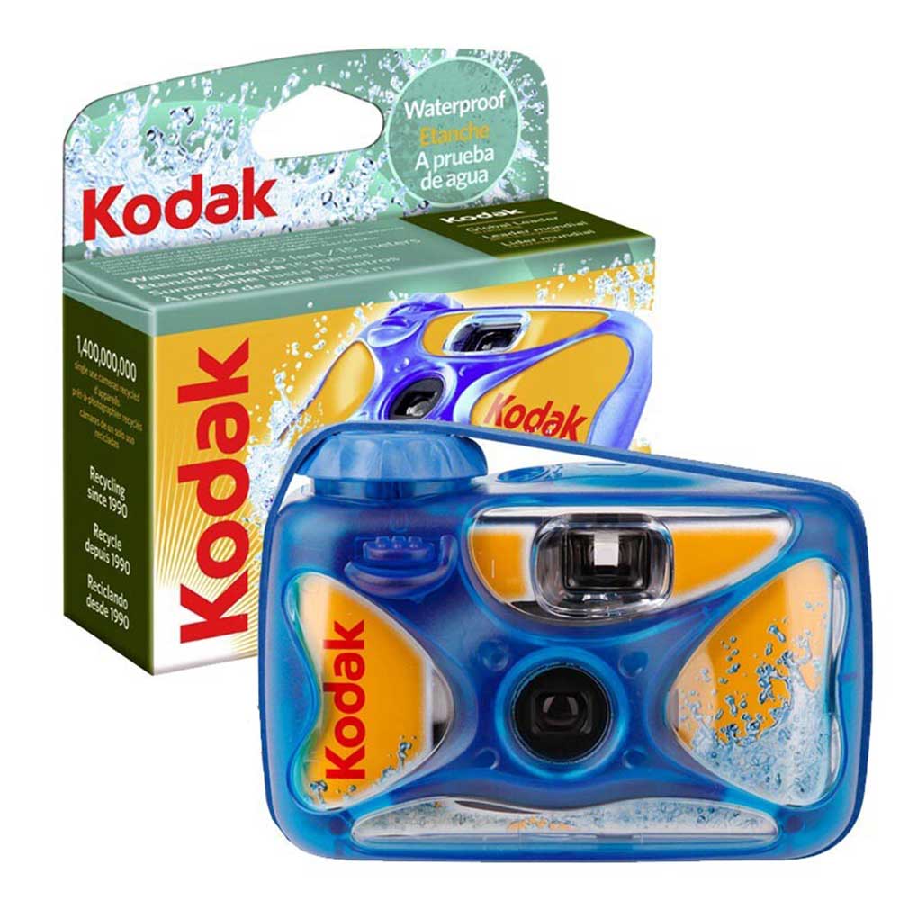 Tek Kullanımlık Kamera KODAK Su Sporları SUC 27 Poz mavi/sarı