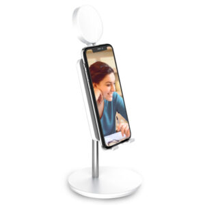 DIGIPOWER DP-WSH-PH3 3'' Halka Işık ve Akıllı Telefon Tutucu Beyaz