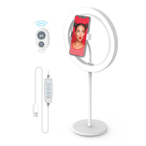 DIGIPOWER My Story Kişisel Vlogging Kiti DP-VRLK10 Beyaz 10'' Halka Işık ve Akıllı Telefon Tutucu