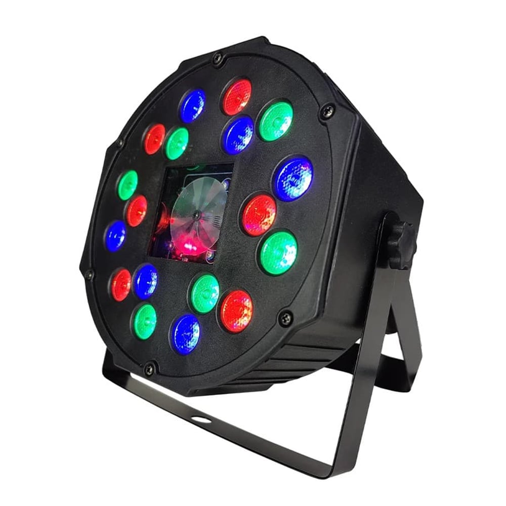 Disco Light XKL-A3 RGB Led Par 3'ü 1 Arada Lazerli