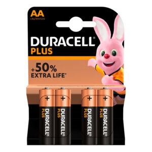 DURACELL Plus 5000001 Alkalin Pil 1.5V AA 4'lü