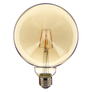 Deco LED Lamba Küre G125 240V 4W E27 Füme Cam XANLITE 419206