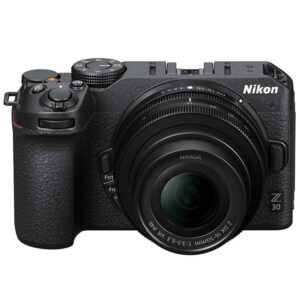 Dijital Kamera NIKON Mirrorless Z30 + Z DX 16-50mm F3.5-6.3 VR + Z DX 50-250mm F4.5-6.3 VR Siyah