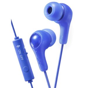 JVC Gumy HA-FX7G-A Mavi Mikrofonlu Kulaklık