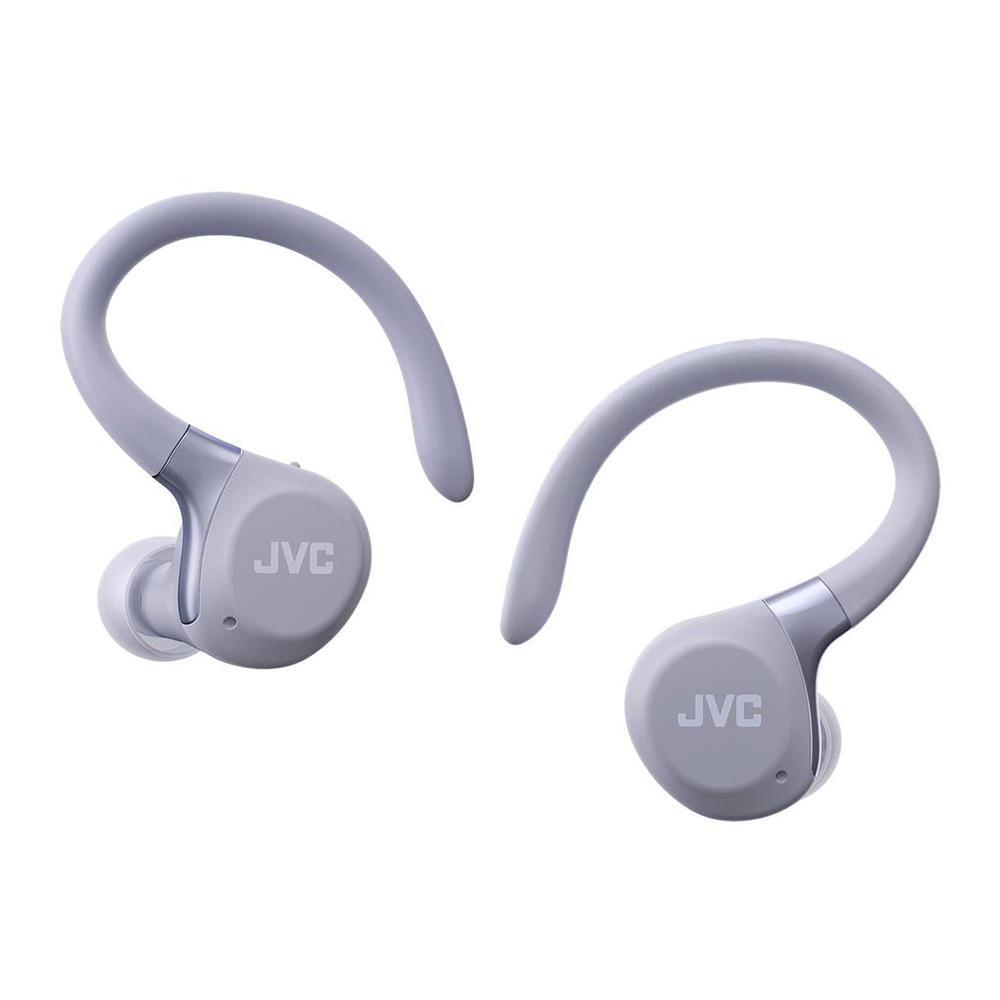 JVC Sport HA-EC75T-V Mor Bluetooth Gerçek Kablosuz Kulaklık