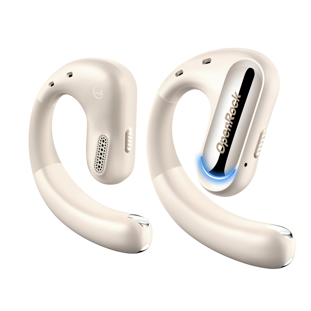 Bluetooth Kulaklık OPENROCK Pro T1 Gerçek Kablosuz B0CFZPDQ9S Bej