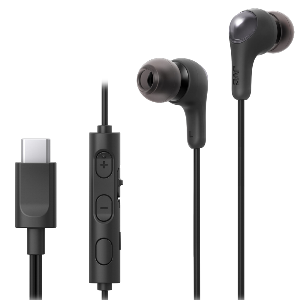 JVC Gumy Connect HA-FR9UC-B Mikrofonlu Kulaklık Siyah