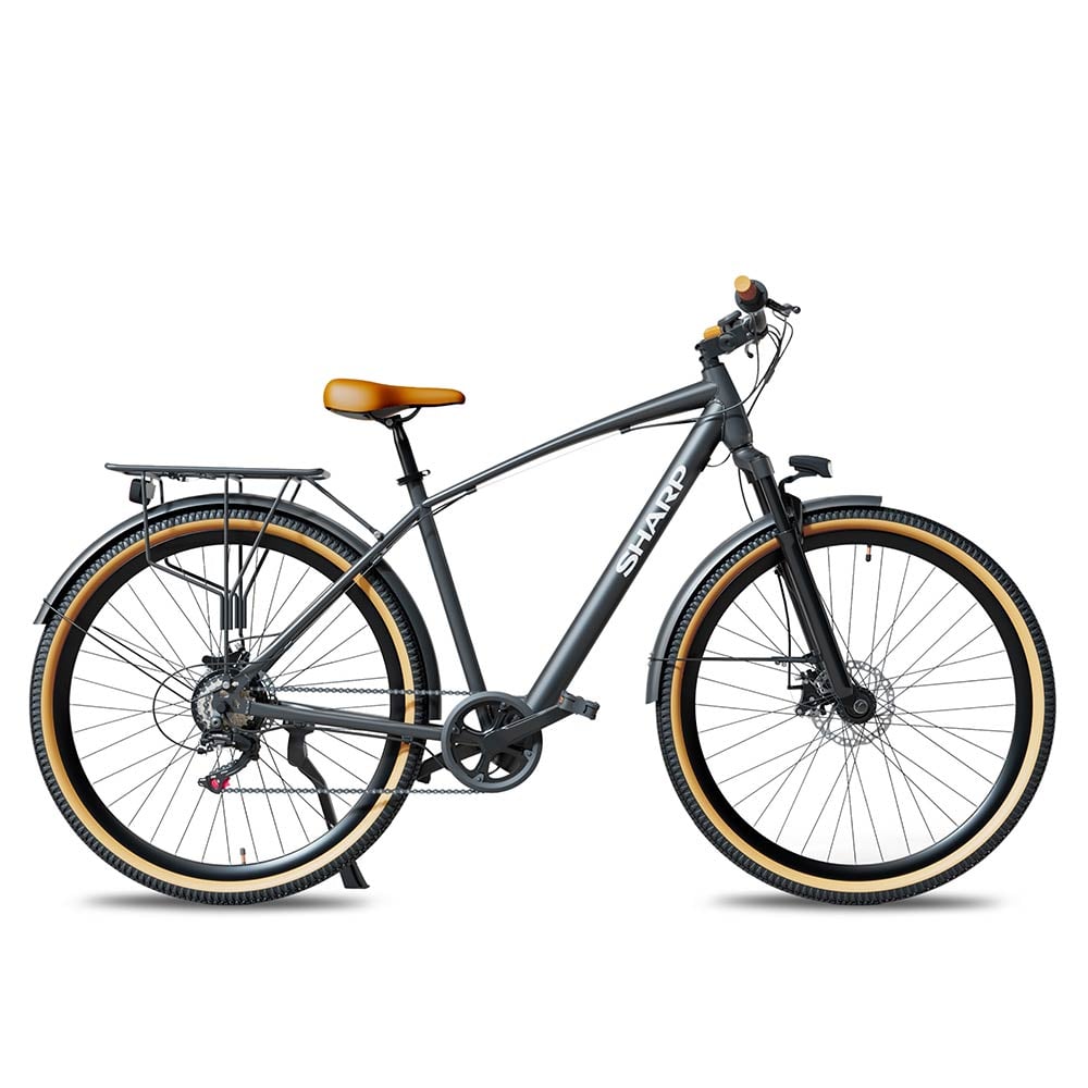 29" SHARP Elektrikli Bisiklet BK-DM03E-B siyah