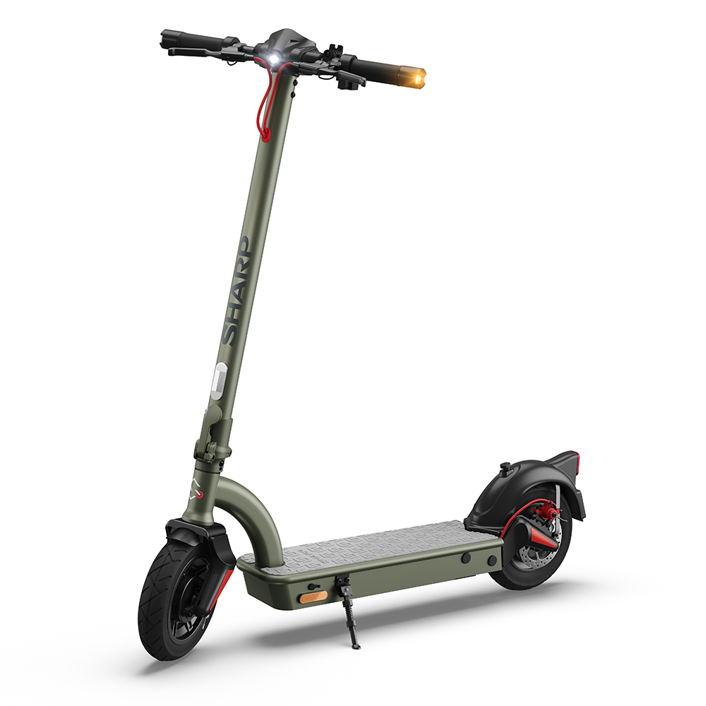 Elektrikli Scooter SHARP KT4CEU-G 10" Tekerlekler KT4CEU yeşil