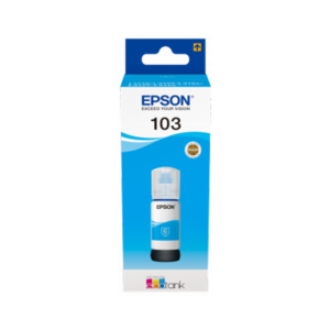 EPSON 103 EcoTank C13T00S24A Cam Mavi Mürekkep Şişesi