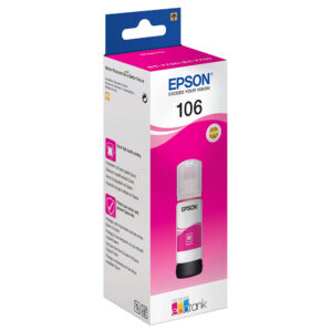 EPSON 106 C13T00R340 Macenta Mürekkep Şişesi