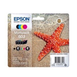 EPSON 603 Mürekkep Paketi C13T03U64010 4'lü Set Siyah/Cyan/Magenta/Sarı