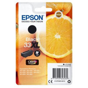 EPSON Claria Premium NO.33XL C13T33514012 Siyah Mürekkep