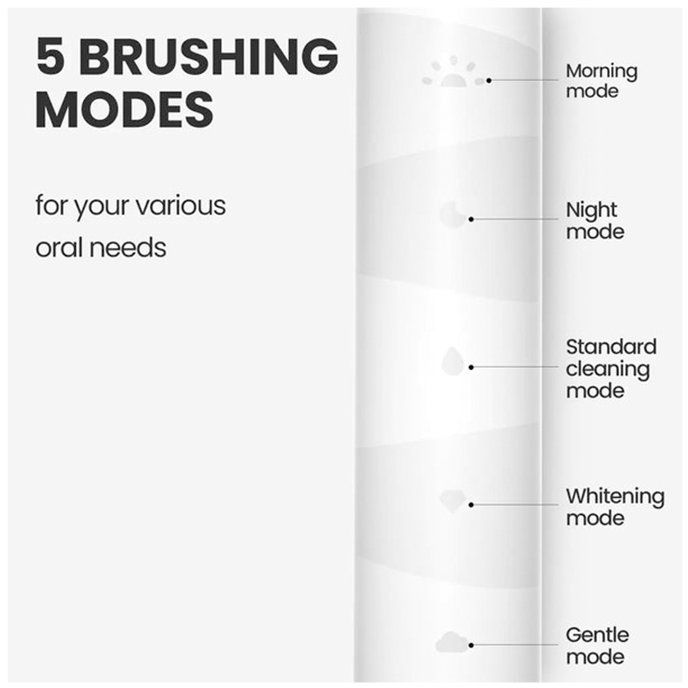 Electric Toothbrush OCLEAN Flow S white
