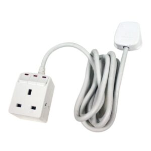 MASTERPLUG SWG32C-MP Extension 13A UK 3 Yollu 3 Anahtarlı 2m Uzatma Kablosu