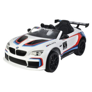 Elektrikli Oyuncak Araba Çocuklar için BUDDY TOYS BMW M6 GT3 BEC8120 Beyaz
