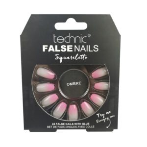 Technic Sahte Tırnaklar Squareletto - Ombre