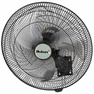 18" DETON 45T-W Siyah Duvar Vantilatörü