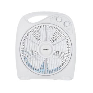 Floor Fan 12" MATESTAR Box Fan MAT-30BX white