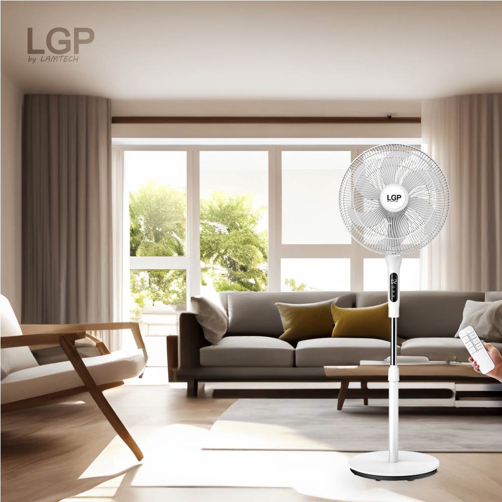 Floor Fan 16'' LGP LAM980046 white
