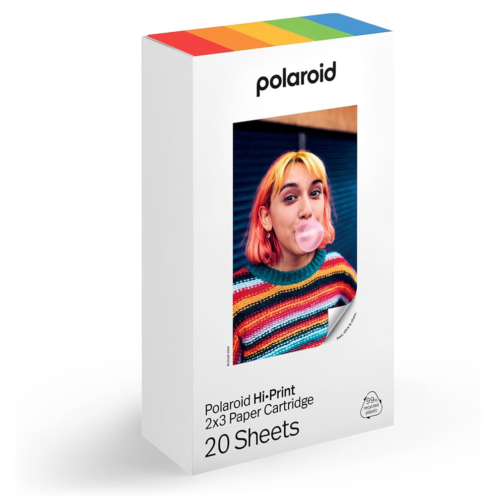 Instant film POLAROID Hi-Print 2x3 Kağıt Kartuşu 20'li