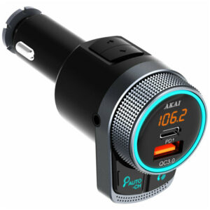 FM Verici AKAI FMT-80BT siyah