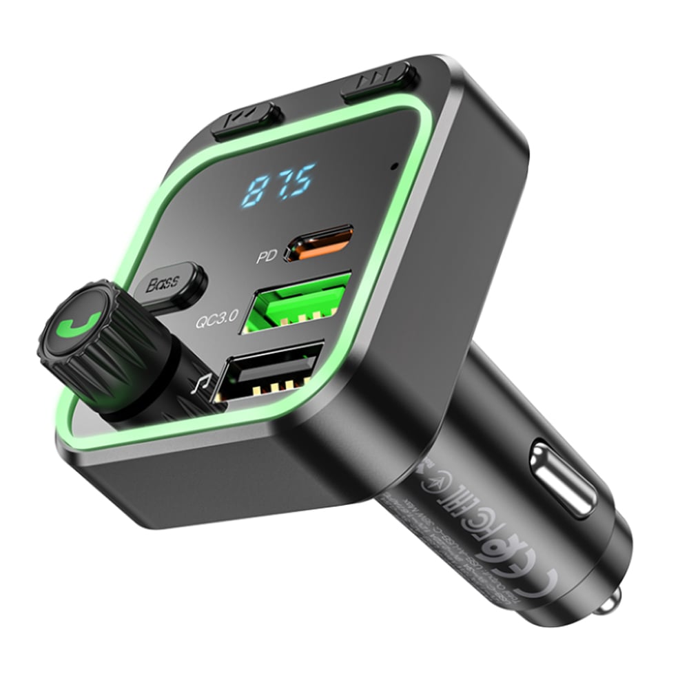 LAMTECH RGB LAM114390 Siyah FM Verici