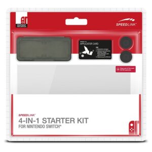 Nintendo Switch için Başlangıç Kiti 4'ü 1 Arada SPEEDLINK SL-330601-BK