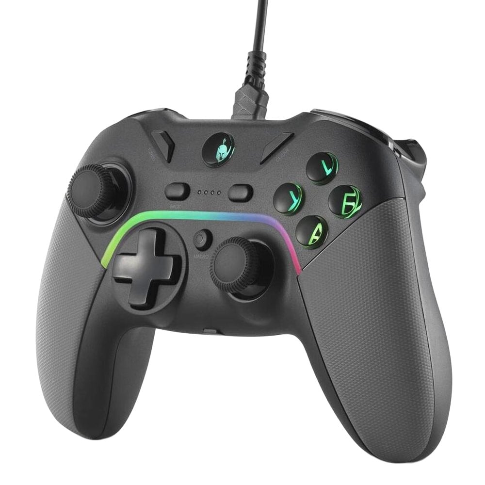 Kablolu PC/PS3 Oyun Kumandası SPARTAN GEAR Pelekys Siyah