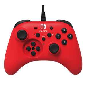 Nintendo Switch için Kablolu HORI Horipad Kırmızı Oyun Kolu