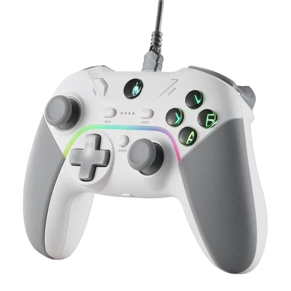 Kablolu PC/PS3 Oyun Kolu SPARTAN GEAR Pelekys Beyaz