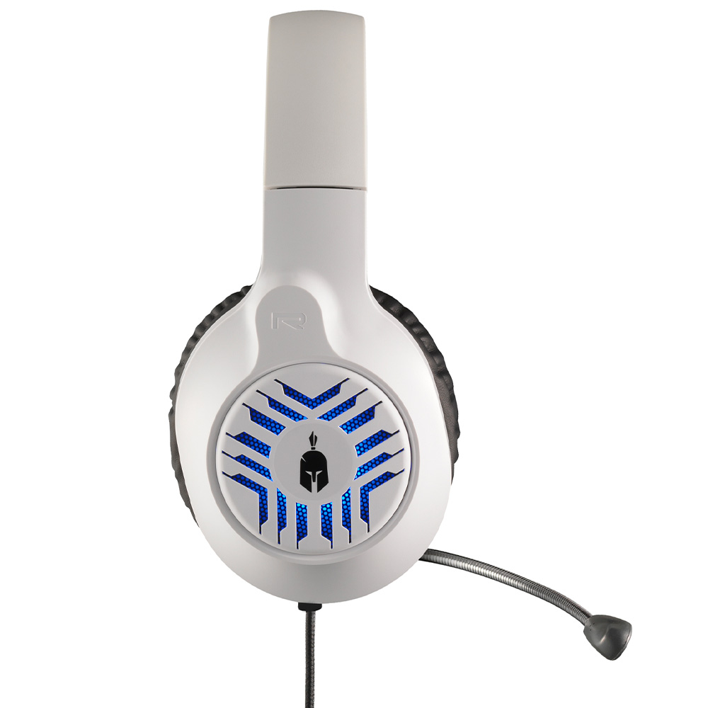 SPARTAN GEAR Medusa 069486 Beyaz/Gri PC/Konsol Mikrofonlu Kulaklık
